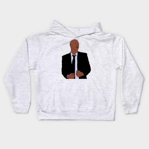 Man in suit Kids Hoodie by Kyomaw